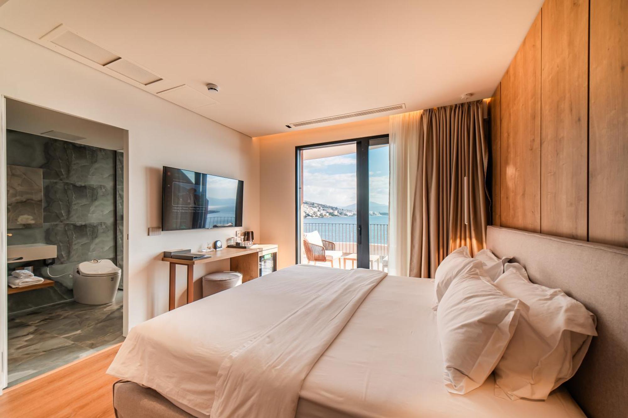 Hotel Vale Sarandë Exterior foto
