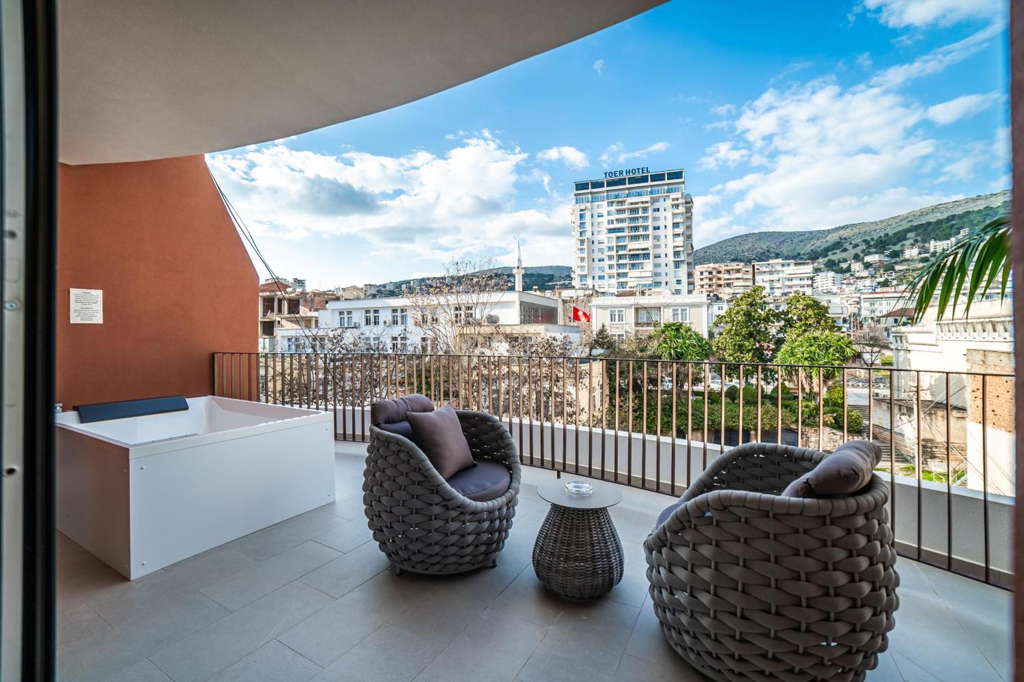 Hotel Vale Sarandë Exterior foto