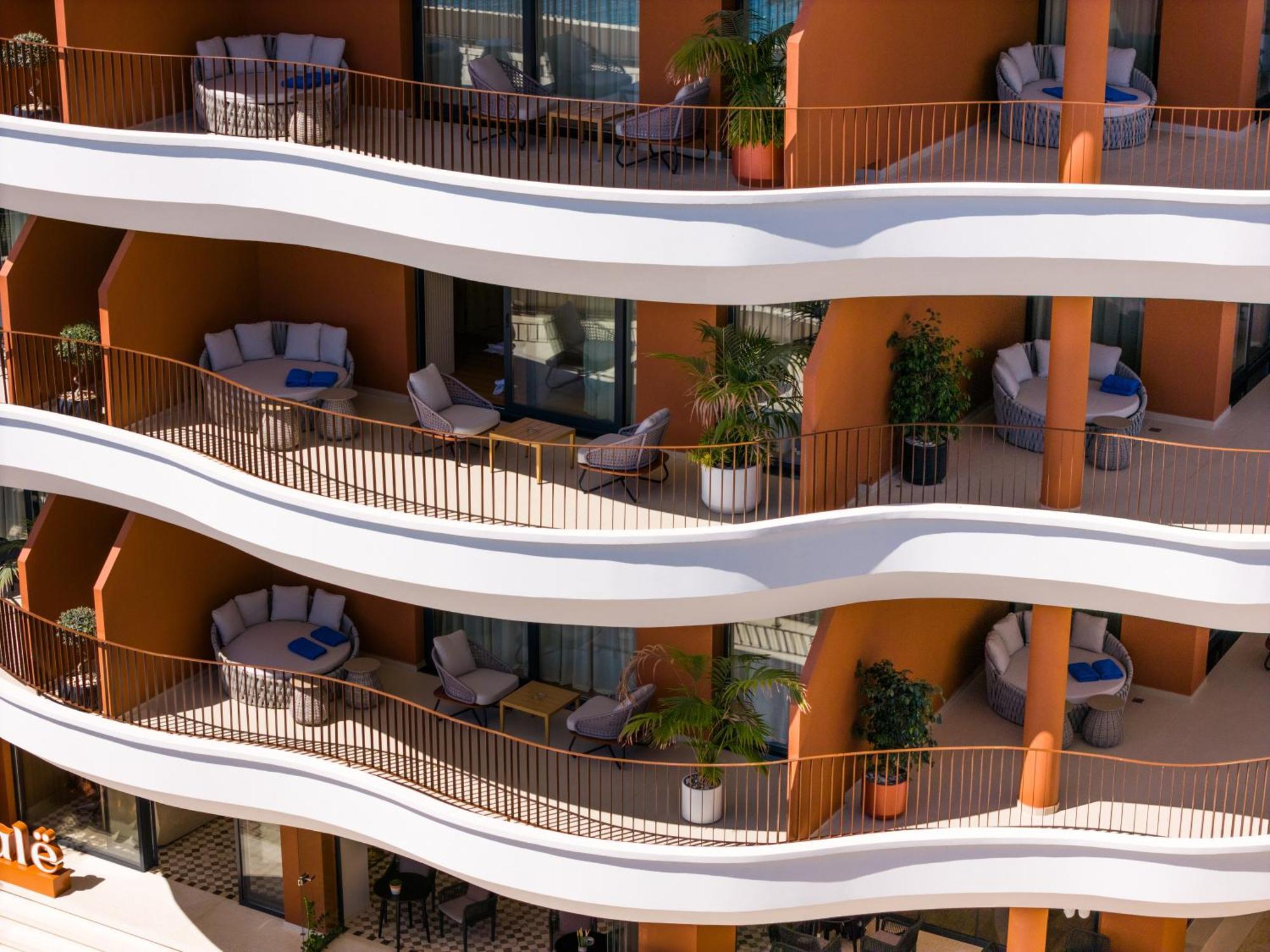 Hotel Vale Sarandë Exterior foto